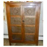 Pie Safe Pantry/Cabinet with Pierced Tin