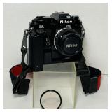 Nikon FA Camera/ MD-15 Auto Winder, 50mm Lens,