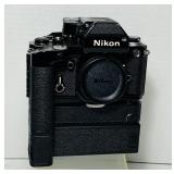 Nikon F2 Camera Body, MD-3, MB-2