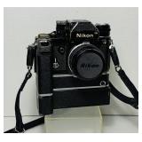 Nikon F2 Workhorse Field Camera, Nikon 50mm Lens