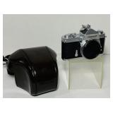 Nikon FT Nikomat Camera Body w/ Brown Case Nikon FT Nikomat Camera Body w/ Brown Case