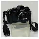 Nikon N2000 Camera, Nikon Series E 50mm Lens Nikon N2000 Camera, Nikon Series E 50mm Lens