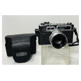 Yashica GSN Electro 35 Camera, 45mm Lens, Case Yashica GSN Electro 35 Camera, 45mm Lens, Case