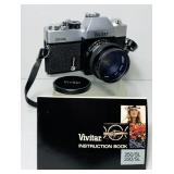 Vivitar 250/SL Camera, 49mm Lens, Manual Vivitar 250/SL Camera, 49mm Lens, Manual