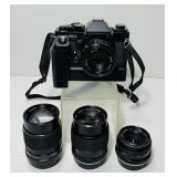 KSX Camera, 50mm Lens, 135mm, 135mm, 28mm Lenses KSX Camera, 50mm Lens, 135mm, 135mm, 28mm Lenses