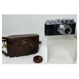 Zorki Camera, 50mm Lens, Case Zorki Camera, 50mm Lens, Case