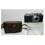 Zorki Camera, 50mm Lens, Case Zorki Camera, 50mm Lens, Case