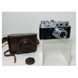 Zorki Camera, 5cm Lens, Case Zorki Camera, 5cm Lens, Case