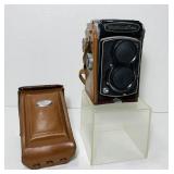 Yashica Flex Copal Camera, Case