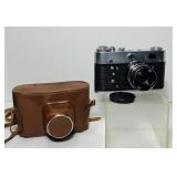 FED 3 Camera, 2.8/55 Lens, Olympic logo, Case FED 3 Camera, 2.8/55 Lens, Olympic logo, Case