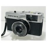 Black and chrome Olympus Trip 35. 40mm lens. Black and chrome Olympus Trip 35. 40mm lens.