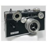 Argus C3 35mm. Lens coupled rangefinder. Black