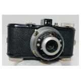 Spartus 35F model 400. Achromatic lens. Black and Spartus 35F model 400. Achromatic lens. Black and