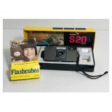 Kodak Instamatic S-20 Color Outfit. Original box