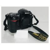 Nikon D200 10.2 megapixel digital SLR. No lens. Nikon D200 10.2 megapixel digital SLR. No lens.
