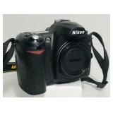 Nikon D50 6.1 megapixel digital SLR. No lens. Nikon D50 6.1 megapixel digital SLR. No lens.