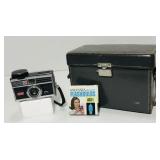 Kodak Instamatic 400 35mm film camera. Case and Kodak Instamatic 400 35mm film camera. Case and