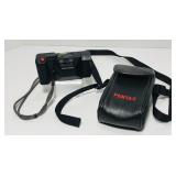 Pentax PC35 AF. 35mm film camera. Strap and case Pentax PC35 AF. 35mm film camera. Strap and case