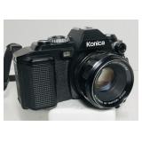 Konica FS-1 35mm film camera.