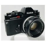 Konica Autoreflex TC 35mm film camera. Konica Autoreflex TC 35mm film camera.