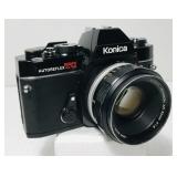 Konica Autoreflex TC 35mm film camera.