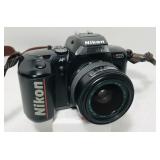Nikon N5005 35mm film camera. Black. Includes Nikon N5005 35mm film camera. Black. Includes
