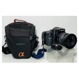 Sony DSLR-A100 Digital Camera, SAL 1855 Lens Sony DSLR-A100 Digital Camera, SAL 1855 Lens