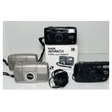 4 Kodak Advantix Cameras, 4100ix, 2000auto, c400x2 4 Kodak Advantix Cameras, 4100ix, 2000auto, c400x2
