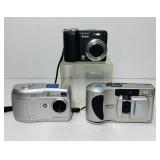3 Digital Cameras, Kodak Z1485 is, HP 320, HP 315 3 Digital Cameras, Kodak Z1485 is, HP 320, HP 315