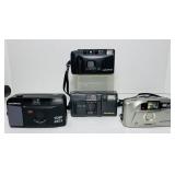 4 Olympus Film Cameras 4 Olympus Film Cameras