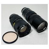 2 Soligor Macro Auto Zoom Camera Lenses