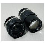 2 Soligor EC Camera Lenses 2 Soligor EC Camera Lenses