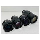 4 Nikon Nikkor Camera Lenses 4 Nikon Nikkor Camera Lenses
