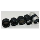 5 Various Camera Lenses 5 Various Camera Lenses