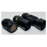 3 Minolta Camera Lenses 3 Minolta Camera Lenses