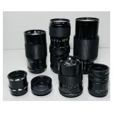 4 Vivitar Camera Lenses, Ext Tubes, Converter 4 Vivitar Camera Lenses, Ext Tubes, Converter