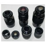 3 Yashica Camera Lenses