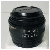 Yashica AF 50mm lens. Yashica AF 50mm lens.
