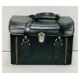 Black Leather Camera Bag