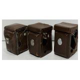 3 Rolleiflex Camera Cases, Made in Germany 3 Rolleiflex Camera Cases, Made in Germany