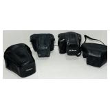 4 Nikon Camera Cases, All have both pieces 4 Nikon Camera Cases, All have both pieces