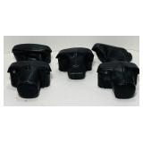 5 Pentax Camera Cases, 1 is missing bottom piece 5 Pentax Camera Cases, 1 is missing bottom piece