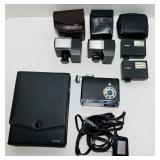 5 Camera Flashes, Vivitar 180, Rollei, Konica 5 Camera Flashes, Vivitar 180, Rollei, Konica