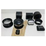 2 Yashikor Lenses, Miranda, Camera Parts