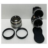 Mamiya-Sekor 135mm Camera Lens, Nippon 50mm lens Mamiya-Sekor 135mm Camera Lens, Nippon 50mm lens