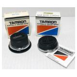 2 Tamron Adaptall-2 custom mounts for Olympus. 2 Tamron Adaptall-2 custom mounts for Olympus.