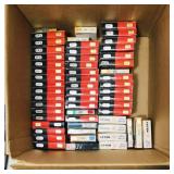 Box of filters ranging from 24mm to 48mm. Mostly Box of filters ranging from 24mm to 48mm. Mostly