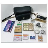 The Kam-ra bag and various items. The Kam-ra bag and various items.