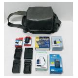 Various chargers. 3 batteries and soft bag Various chargers. 3 batteries and soft bag