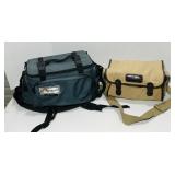 Nikon soft bag and large Lowe-Pro soft bag. Nikon soft bag and large Lowe-Pro soft bag.